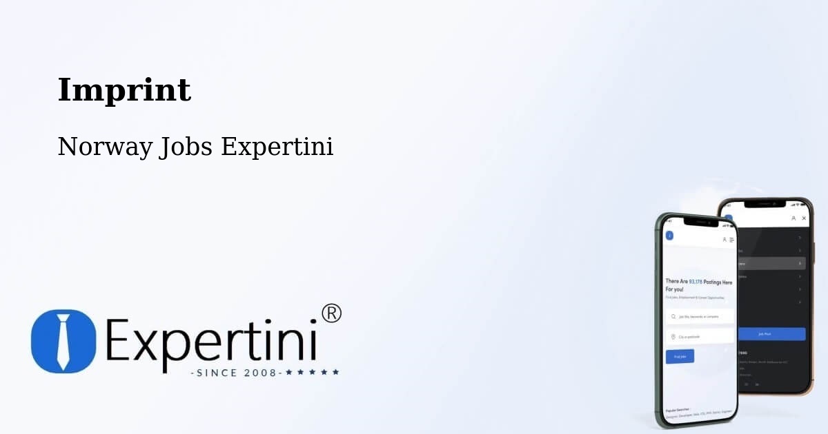 Imprint – Sandnes - Norway Jobs Expertini